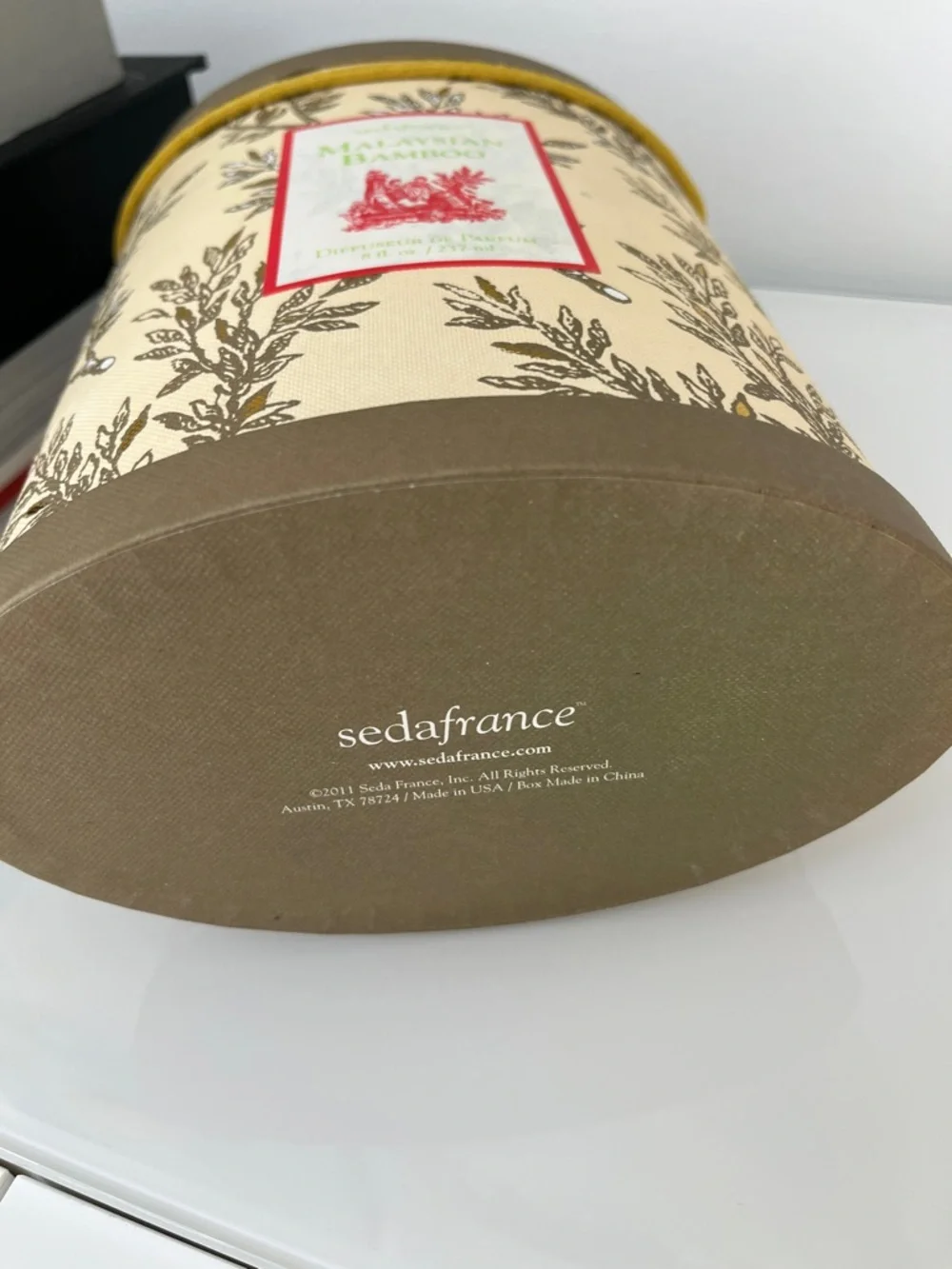 Malaysian Bamboo Classic Toile Diffuseur Set retail $72.50